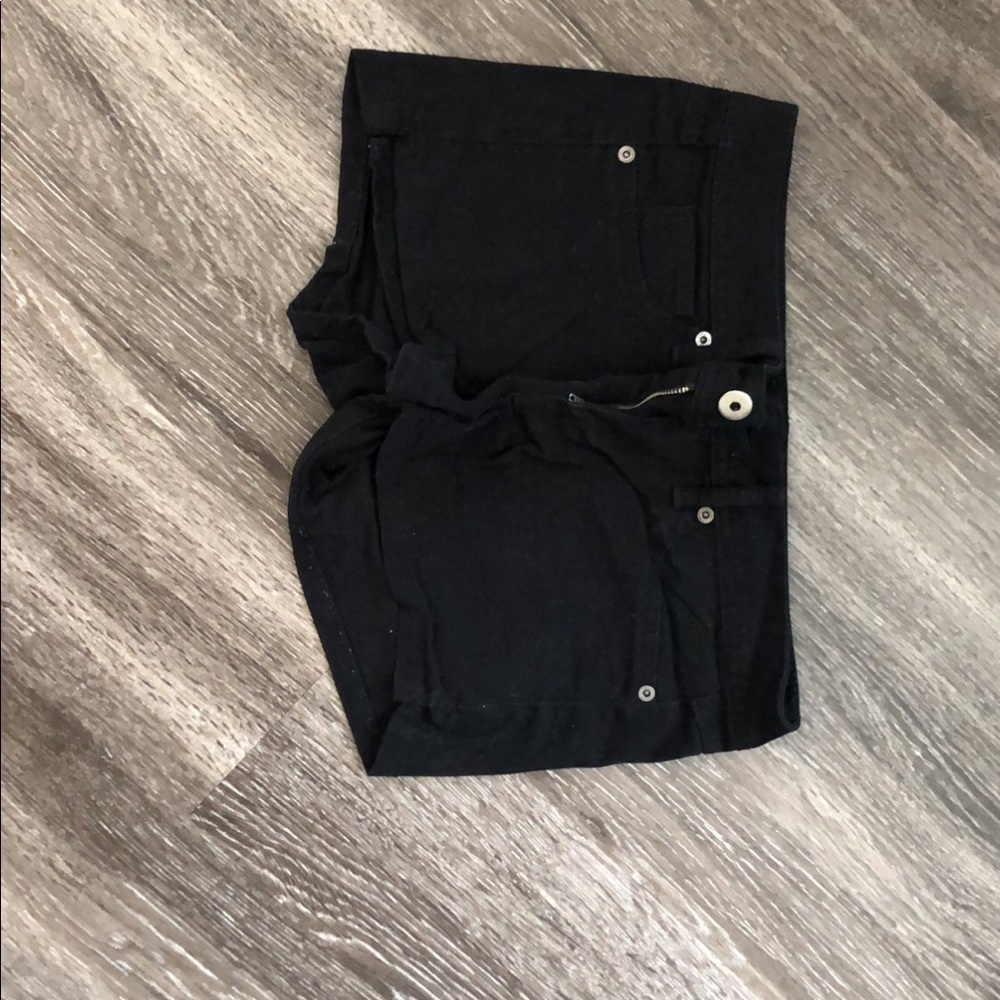 Black shorts